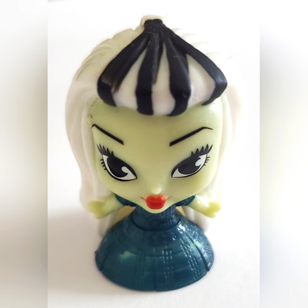 Monster High Fashems‎ Series 1 Mini Toy Frankie Stein 2” Doll **Hard To Find**